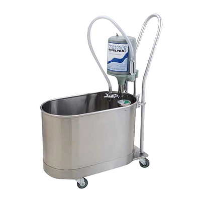 10 Gallon Mobile Podiatry Whirlpool w/ Handle, HM01PWHM