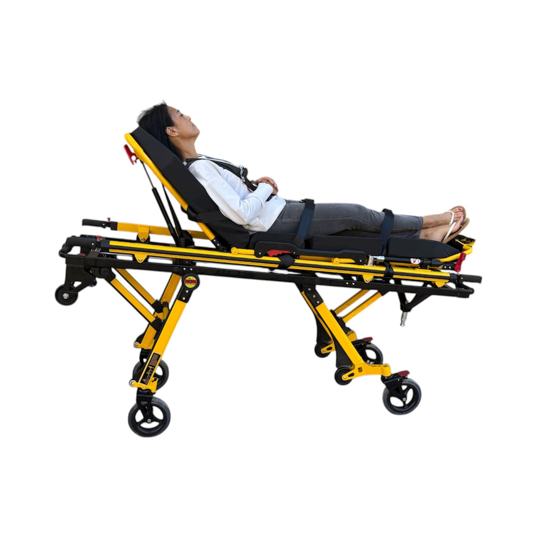 MS3C-250PRO, Commercial Multi Height Aluminum Alloy EMS Stretcher