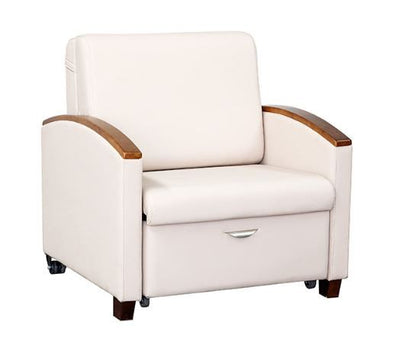 MS3C-526S, Reclining Sleeper Chair for Hospitals with Storage Drawer