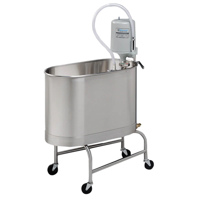 10 Gallon Mobile Podiatry Whirlpool w/ Undercarriage, UM01PWHM